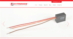 Desktop Screenshot of hytronicscorp.com